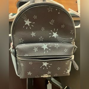 EUC Coach Charlie Shooting Star Mini Backpack